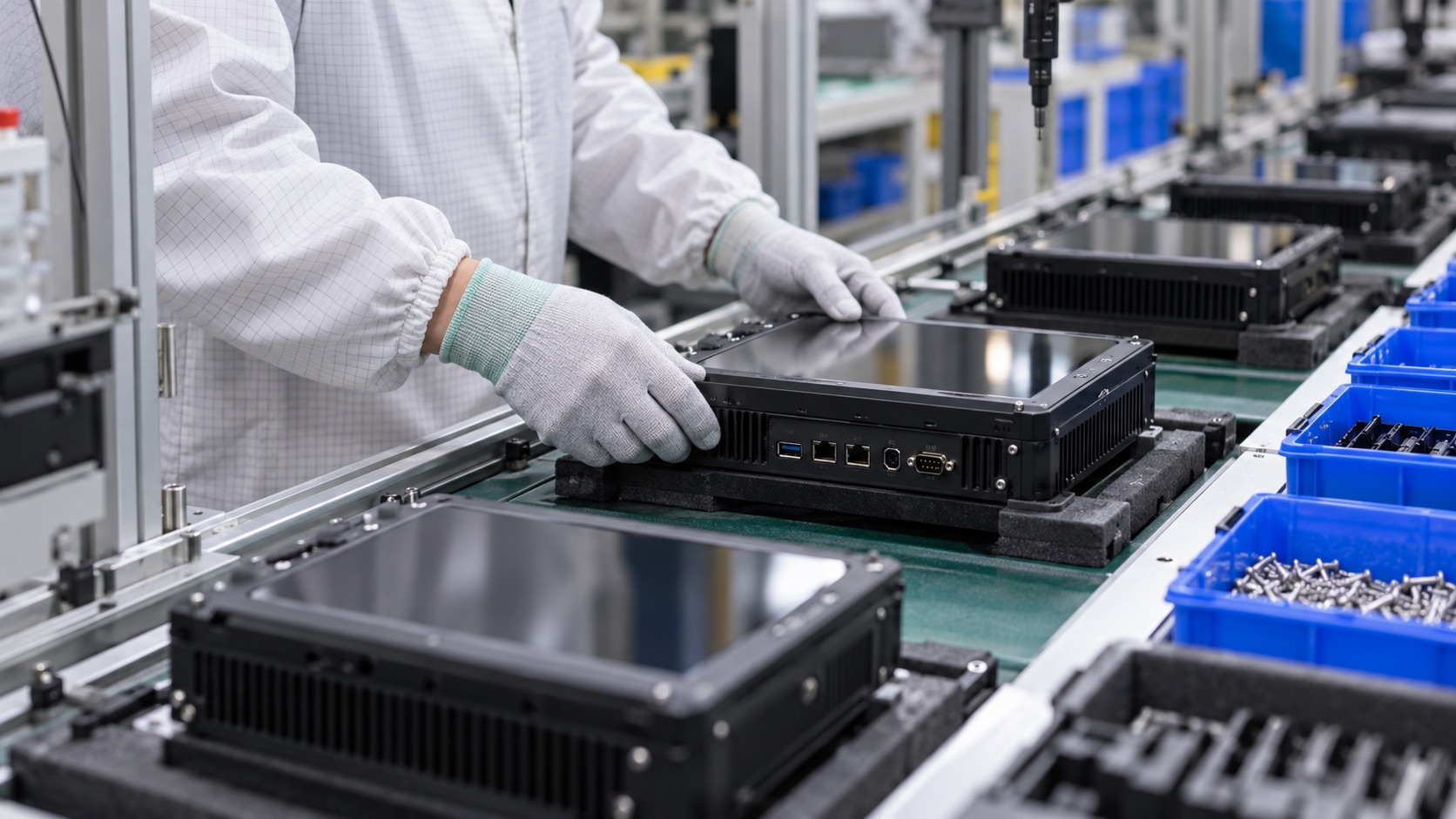 NexVis controlled equipment assembly