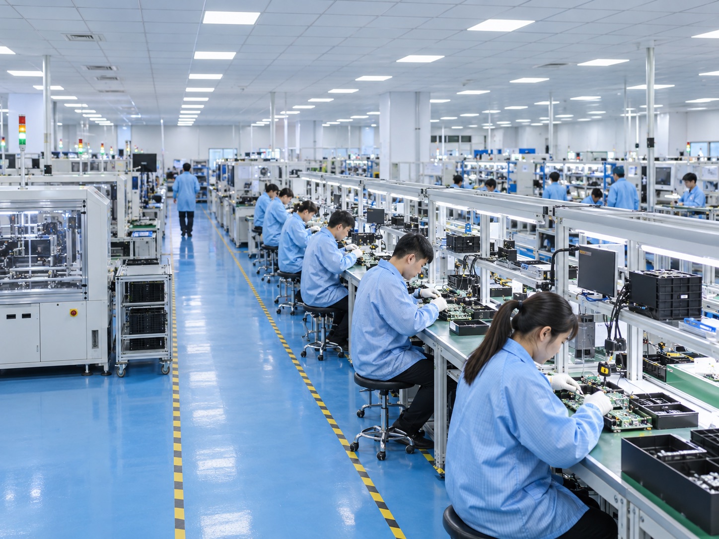 NexVis industrial production line