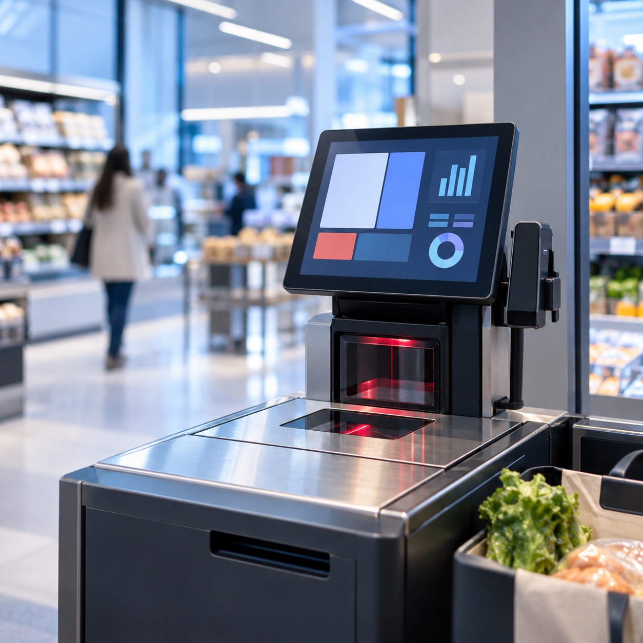Smart retail self-service terminal